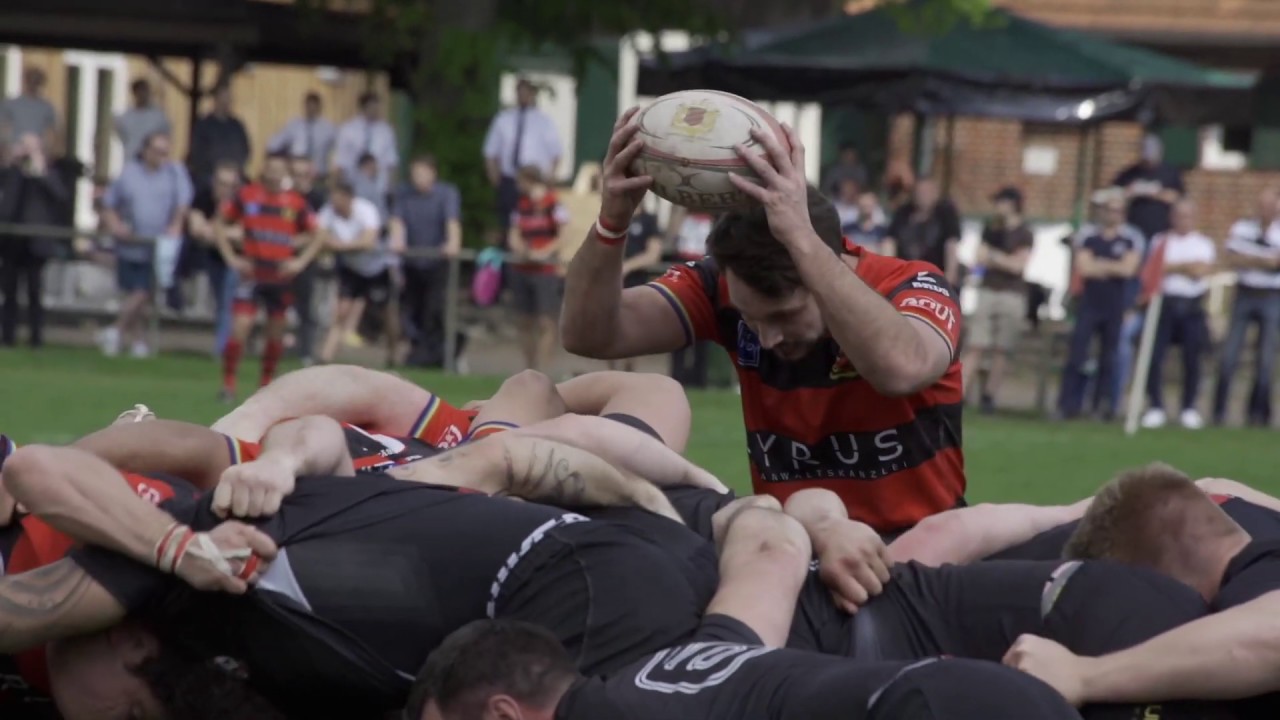 Rugby Spieler im Training (Video Vorschau)
