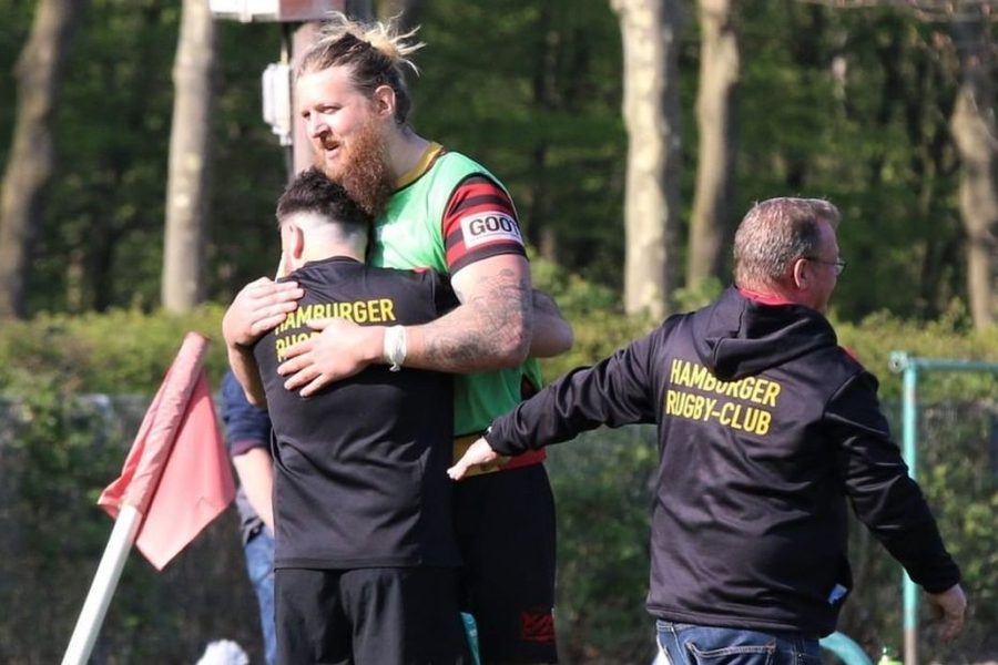 Herren Rugby Spielszene